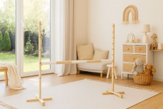 Przeszkoda skokowa do Hobby Horse 120cm, belka beżowa