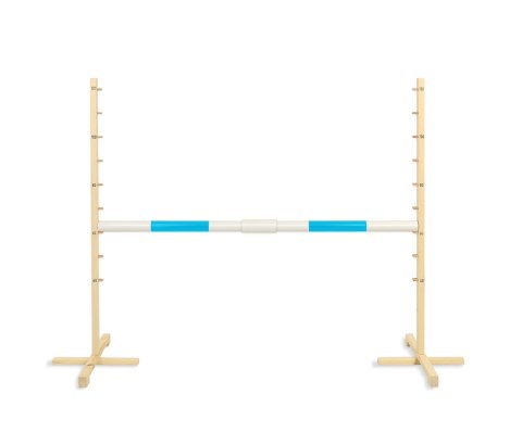 Przeszkoda skokowa do Hobby Horse 160cm, h-120 cm, belka jasnoniebieska