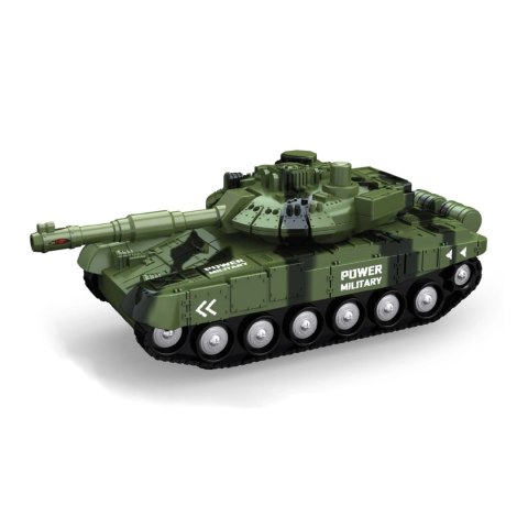 WOOPIE Zestaw Pojazdów Wojskowych z Wyrzutnią Czołg Helikopter 4SZT Skala 1:20