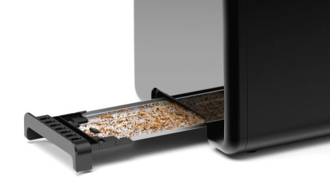 Bosch | TAT3P423 | DesignLine Toaster | Power 970 W | Number of slots 2 | Housing material Stainless steel | Black