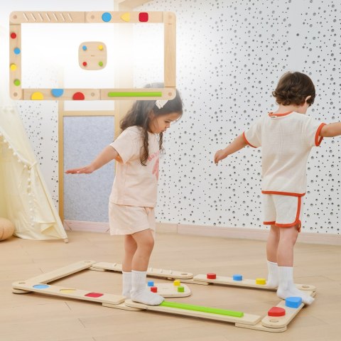 VIGA Drewniana Równoważnia Modułowa Tor Ścieżka Sensoryczna