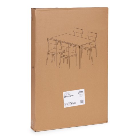 Zestaw mebli do jadalni kuchni stół + 4 krzesła MALMO ModernHome