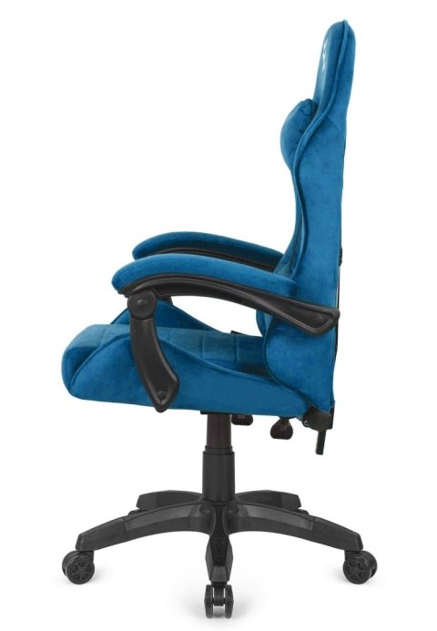 Fotel obrotowy gamingowy ENZO XL BLUE ALCANTARA