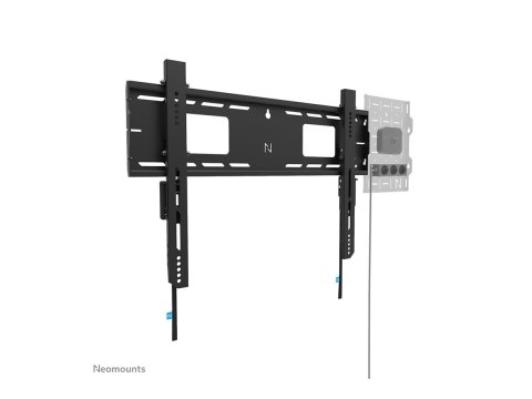 Neomounts LEVEL-750 WL30-750BL16 Fixed heavy duty wall mount - 42-86" screen - max 125 kg - VESA 100x100-600x400 - d 4,2 cm - le
