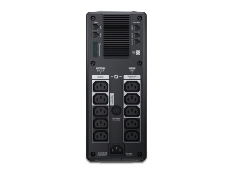 Schneider Electric APC Back-UPS Pro, Tower, 10x IEC C13 outlets, AVR, LCD, user-replaceable battery | BR1500GI | 1500 VA | 865 W