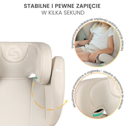 FOTELIK BREEZY BLACK (100-150cm)