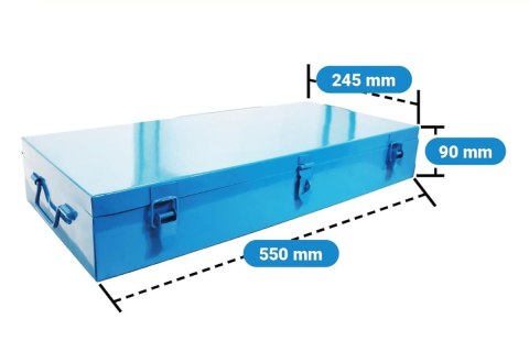 Klucze nasadowe z grzechotką 19-70mm 25 elementów