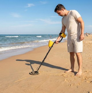 Wykrywacz metali detektor 3 tryby do poszukiwań złota srebra monet pinpoint LCD