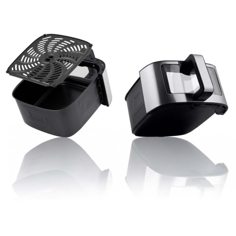 Frytkownica beztłuszczowa Air fryer duża frytownica 9,1l Berdsen 1700 W BD-656 srebrna