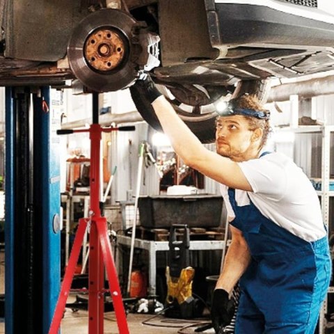 Kobyłka warsztatowa 2 tony regulowany pod samochód podpora osi 127-220 cm