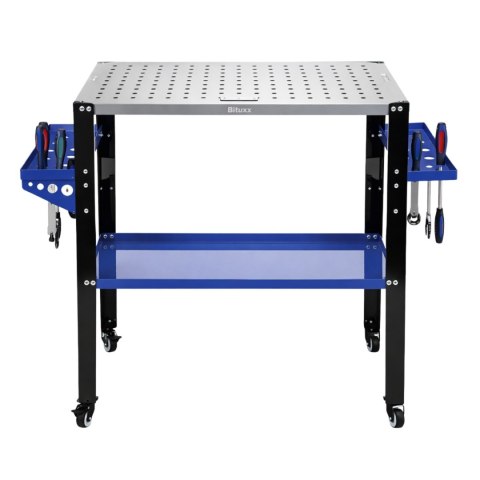 Mobilny Stół Spawalniczy Nośność 250kg Blat Perforowany 81x52x87cm