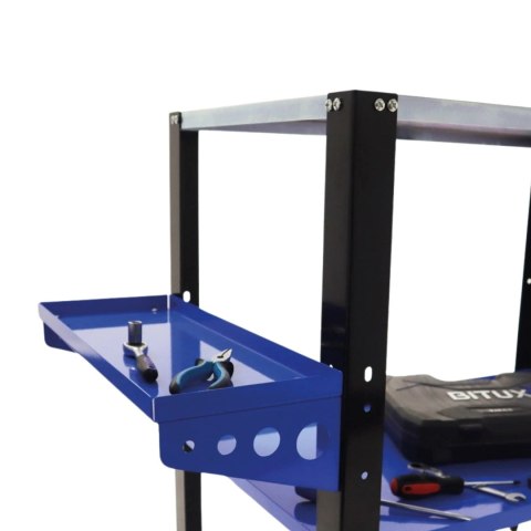 Mobilny Stół Spawalniczy Nośność 250kg Blat Perforowany 81x52x87cm