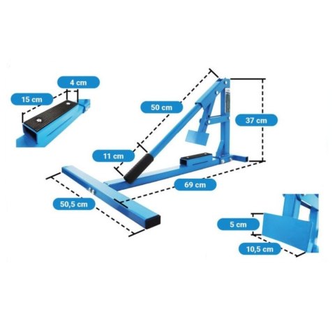 Montownica do Opon Ręczna Montażownica do Motocykli Samochodów Osobowych