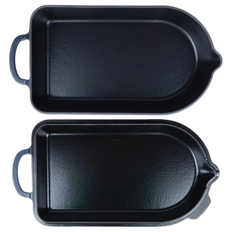 Brytfanna żeliwna emaliowana 2w1 LITINA 4 / 2 l