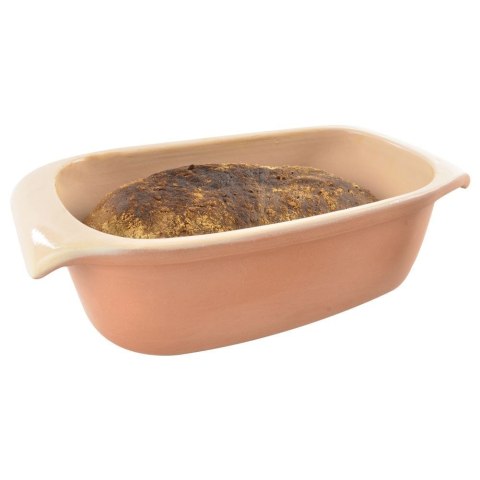 Forma do Pieczenia Chleba Ceramiczna Solidna Glazurowana ORION 33 cm