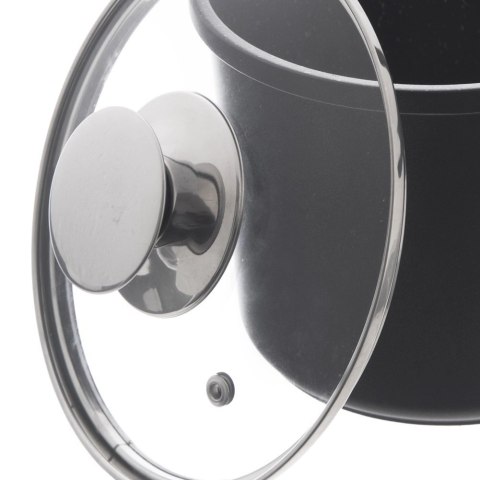 Garnek Granitowy ORION GRANDE Wysoki 17 cm 2 L Indukcja Piekarnik