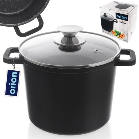 Garnek Granitowy ORION GRANDE Wysoki 21 cm 4,2 L Indukcja Piekarnik