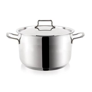 Garnek Stalowy 1,9 L ORION ANETT 16 cm z Pokrywką Indukcja Zmywarka