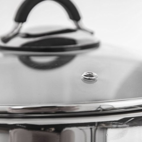 Garnek Stalowy 2,4 L ORION DALIE 16 cm Silikon Indukcja Zmywarka