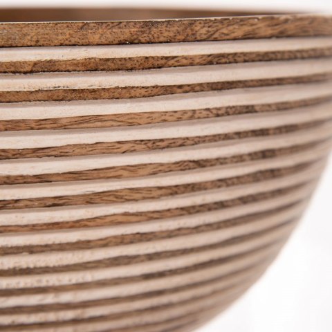 Miska Drewniana na Owoce Warzywa Sałatki Dekoracyjna ORION 25 cm 3 L