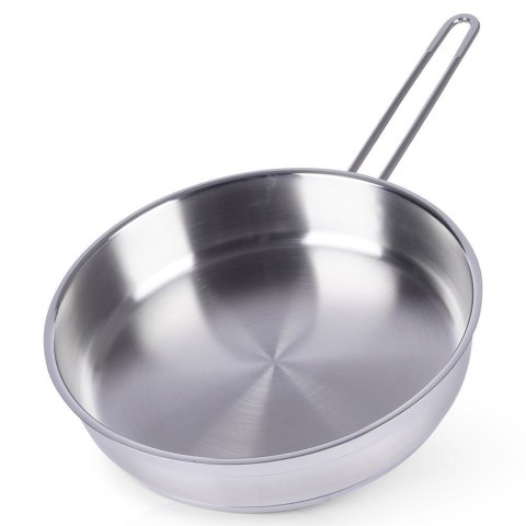 Patelnia Stalowa do Smażenia Nierdzewna Gaz Indukcja ANETT 26 cm