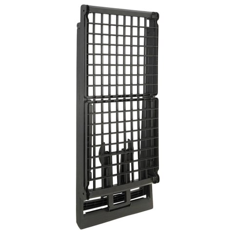 Suszarka XXL na Pranie Ubrania Czarna Rozkładana Solidna PROGARDEN 208 cm