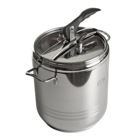 Szybkowar Ciśnieniowy Stalowy 9 L ORION PROFI Indukcja 3-Warstwowe Dno