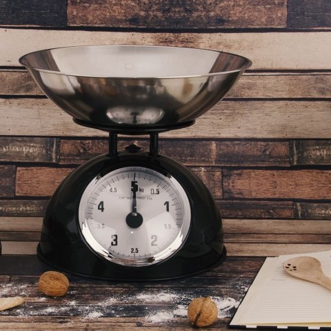 Waga Kuchenna Mechaniczna Metalowa 5 kg ORION Styl Retro 24,5 x 26 cm