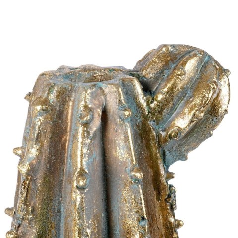 Wazon na Kwiaty Złoty Kaktus Ozdobny Dekoracyjny VILDE 47,5 cm