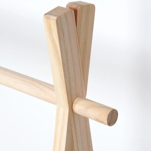 Wieszak Stojący na Ubrania Dziecięce KIDS COLLECTION Drewniany Tipi