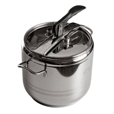 Zestaw Szybkowarów na Gaz Indukcje Stalowe Ciśnieniowe Solidne ORION 4l+7l