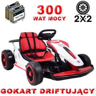 Gokart Elektryczny dla Dzieci Drift 24V 300W Szybki HL3888
