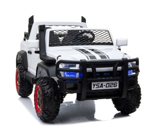 Mega Jeep 4x4 Auto Elektryczne dla Dzieci EVA Panel MP3 2x12V YSA026