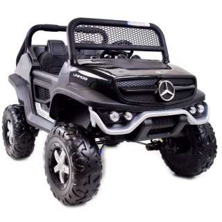 Mercedes Benz Unimog Auto Elektryczne dla Dzieci 4x4 EVA Pilot Amortyzatory 12V