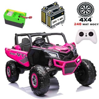 Buggy UTV MX Auto na Akumulator dla 2 Dzieci 24V 240W Pilot EVA XMX613