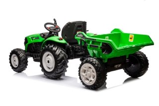 Traktor Elektryczny dla Dzieci 24V z Przyczepą Kiprem Pilot HC306