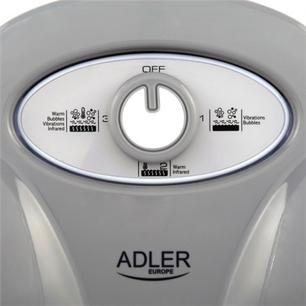 Adler | Masażer do stóp | AD 2167 | Biały/Szary
