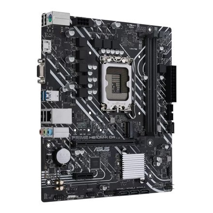 Asus | PRIME H610M-K D4 | Rodzina procesorów Intel | Gniazdo procesora LGA1700 | DDR4 DIMM | Gniazda pamięci 2 | Obsługiwane int