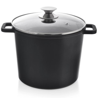 Garnek Granitowy ORION GRANDE Wysoki 25 cm 7,6 L Indukcja Piekarnik