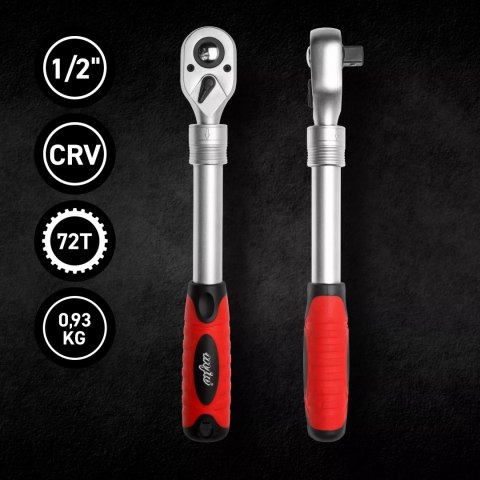 Grzechotka 1/2" rozciągana