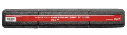 Klucz dynamometryczny 1/2" 28-210 Nm