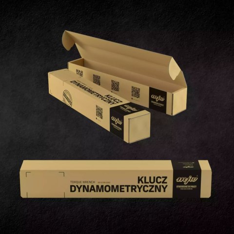 Klucz dynamometryczny 3/8" 19-110 Nm czarny