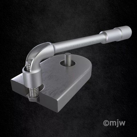 Klucz fajkowy 30 mm przebity