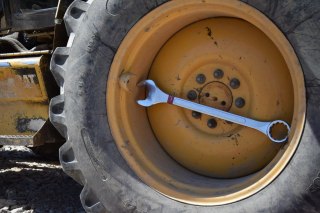 Klucz płasko-oczkowy 33 mm