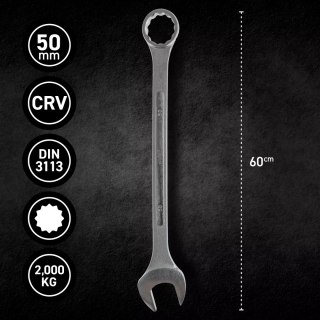 Klucz płasko-oczkowy 50 mm
