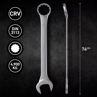 Klucz płasko-oczkowy 75 mm