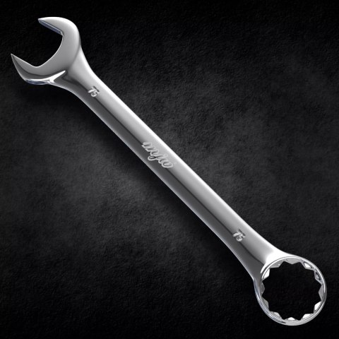 Klucz płasko-oczkowy 75 mm