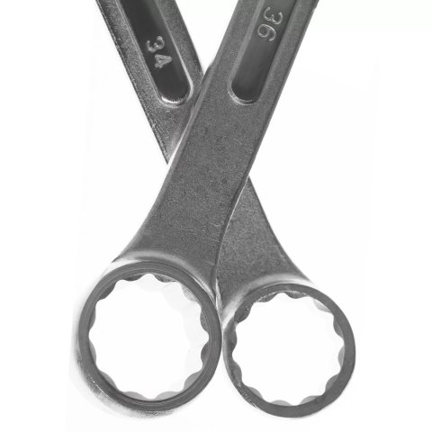 Komplet kluczy płasko-oczkowych 34-50 mm