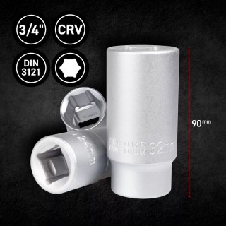 Nasadka 3/4" 6-kąt długa 41 mm