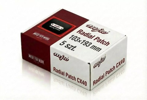 Wkład do naprawy opon 103x193mm radialnych CX 40 5 szt.